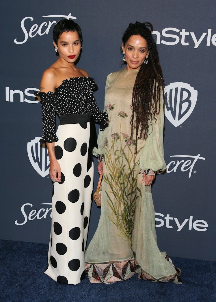 Actress Zoe Kravitz (L) and Lisa Bonet (R) attend the 21st Annual InStyle And Warner Bros. Pictures ...