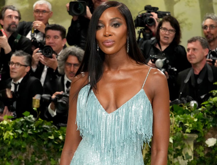 Naomi Campbell attends the 2024 Met Gala Celebrating "Sleeping Beauties: Reawakening Fashion" at The...