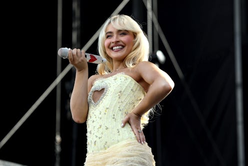 Sabrina Carpenter performs during the 2024 Governors Ball at Flushing Meadows Corona Park on June 08...