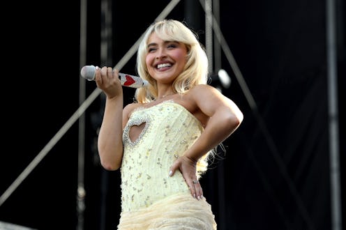 Sabrina Carpenter performs during the 2024 Governors Ball at Flushing Meadows Corona Park on June 08...