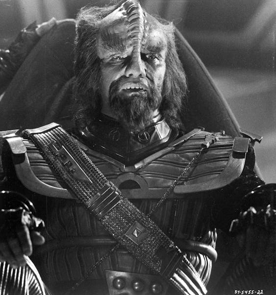 DECEMBER 7:  An evil Klingon in a scene from the filming of the movie "Star Trek: The Motion Picture...