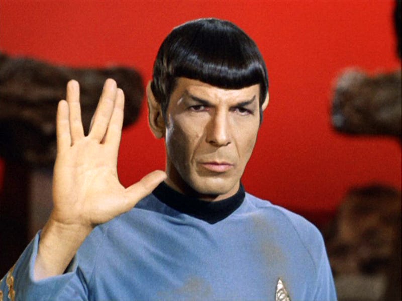 LOS ANGELES - SEPTEMBER 15: Leonard Nimoy as Mr. Spock in "Star Trek: The Original Series" episode ...