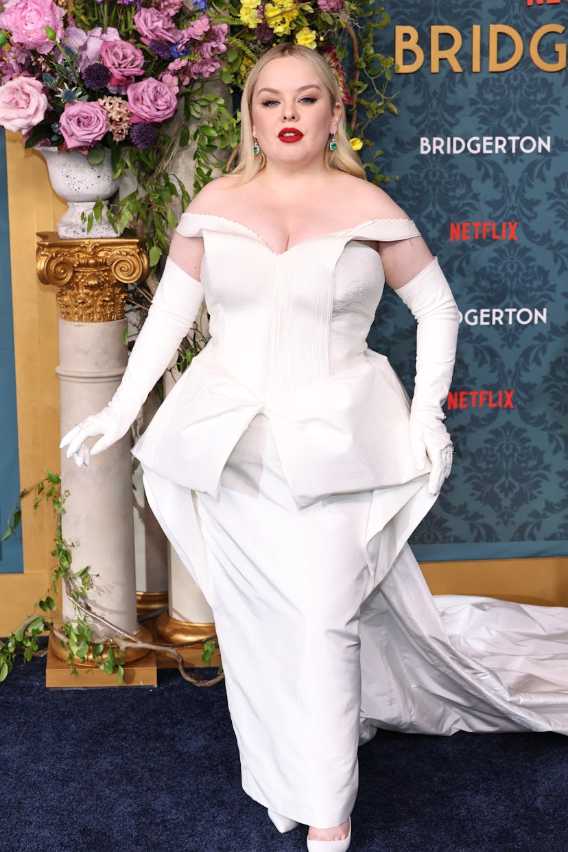 Nicola Coughlan attends Netflix’s “Bridgerton” Season 3 World Premiere at Alice Tully Hall, Lincoln …