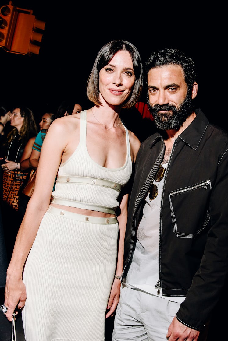 Rebecca Hall and Morgan Spector at Hermes RTW Fall 2024 After Party held at the Pier 36 on June 6, 2...