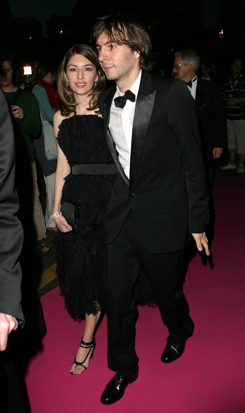 Sofia Coppola and Thomas Mars during the Cannes Film Festival 2006 - "Marie Antoinette" After Party - Ar...