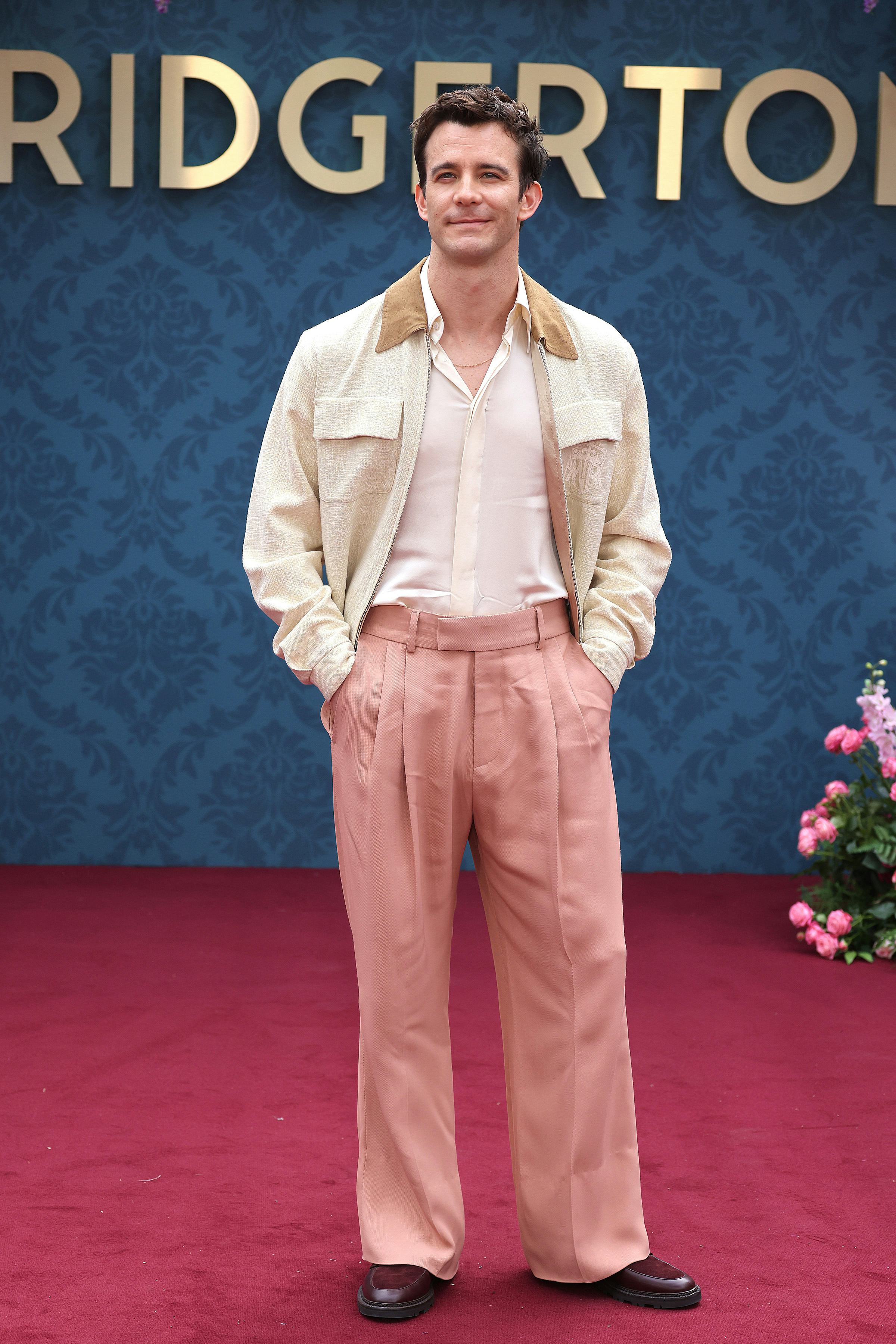 Luke Thompson attends the &ldquo;Bridgerton&rdquo; Season 3 - Part Two special screening at the Odeon Luxe Leice&hellip;