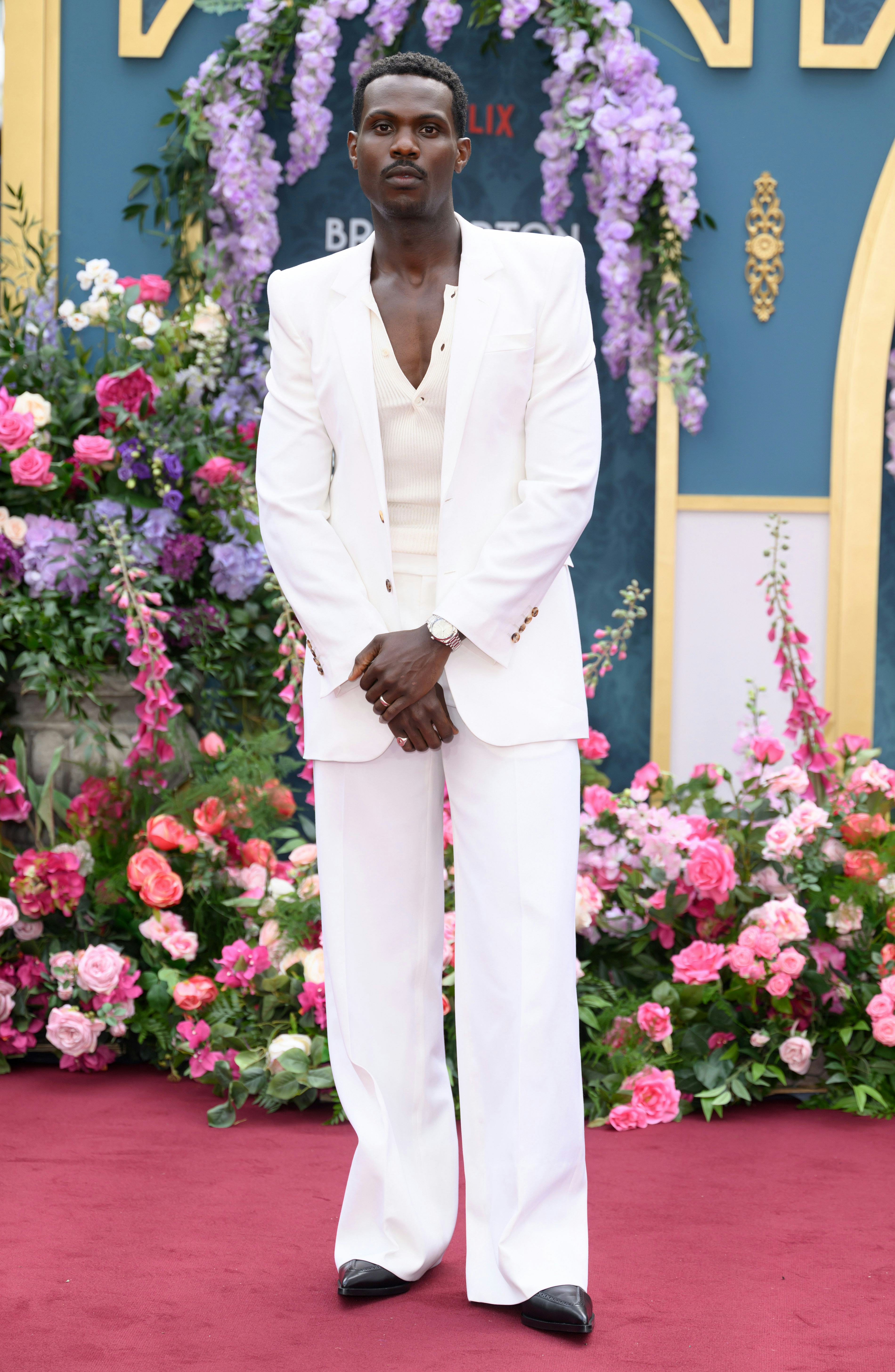 Victor Alli attends the &ldquo;Bridgerton&rdquo; Season 3 Part Two special screening at the Odeon Luxe Leicester&hellip;