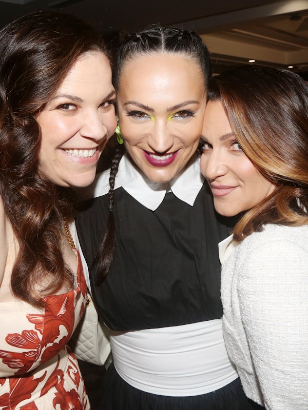 Lindsay Mendez, Eden Espinosa and Shoshana Bean ahead of the Tony Awards 2024.