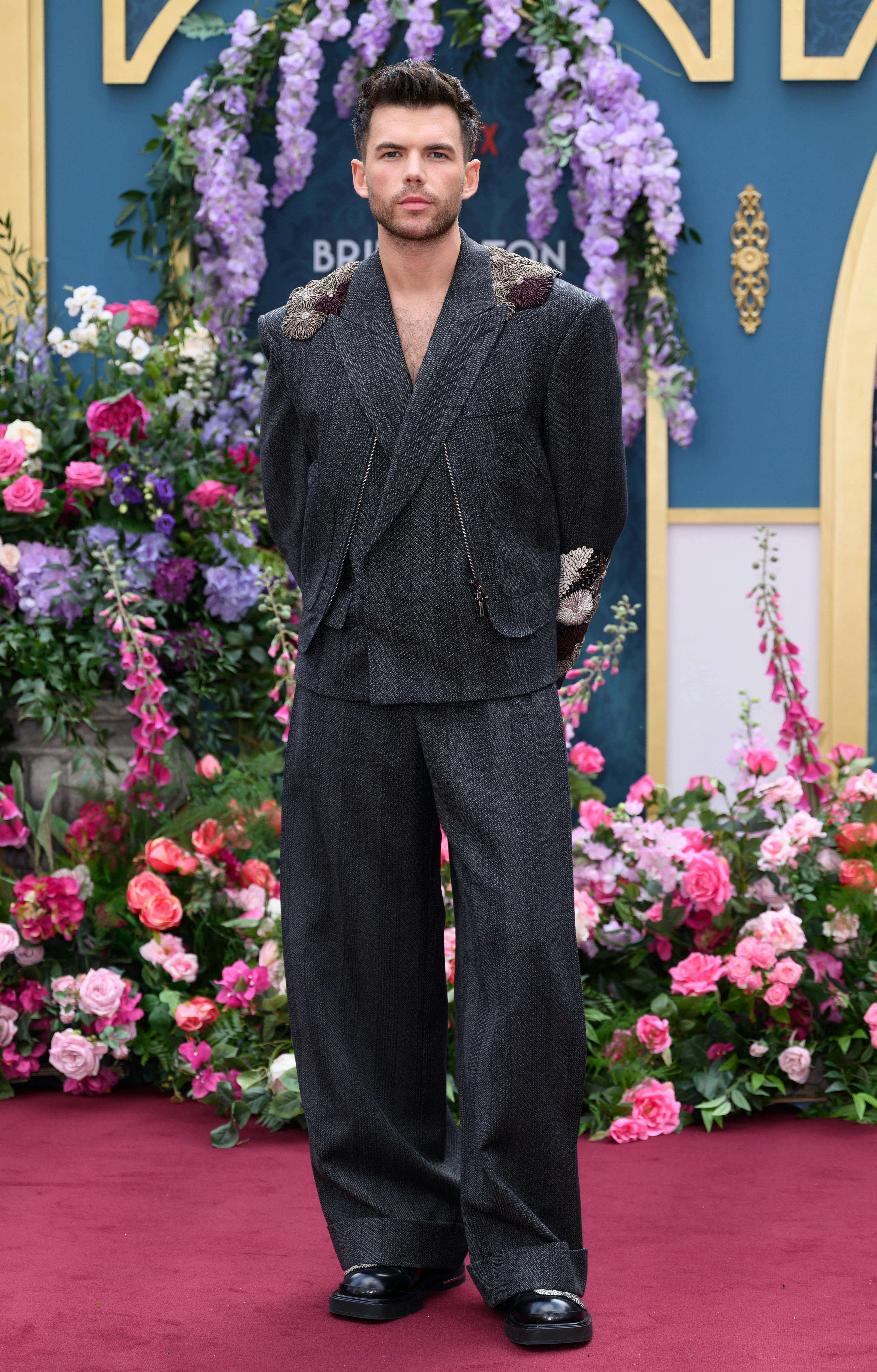 Luke Newton attends the &ldquo;Bridgerton&rdquo; Season 3 Part Two special screening at the Odeon Luxe Leicester&hellip;