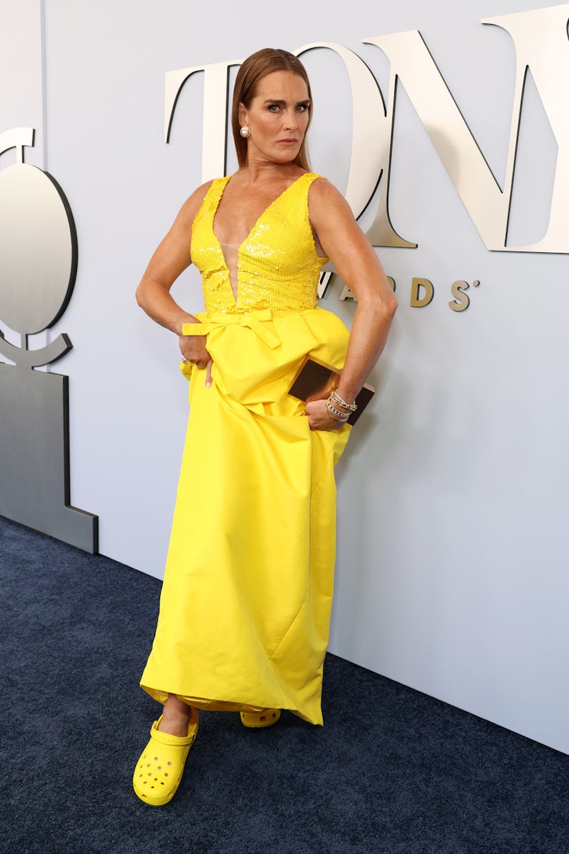Brooke Shields attends the 2024 Tony Awards