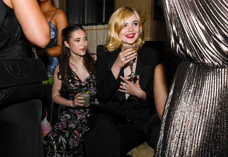 Elle Fanning at the Late Night at Pebble Bar Tony's After Party held at Pebble Bar on June 16, 2024 ...