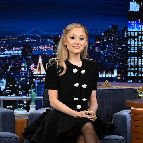 THE TONIGHT SHOW STARRING JIMMY FALLON – Episode 1984 – Pictured: Singer & actress Ariana Grande d…