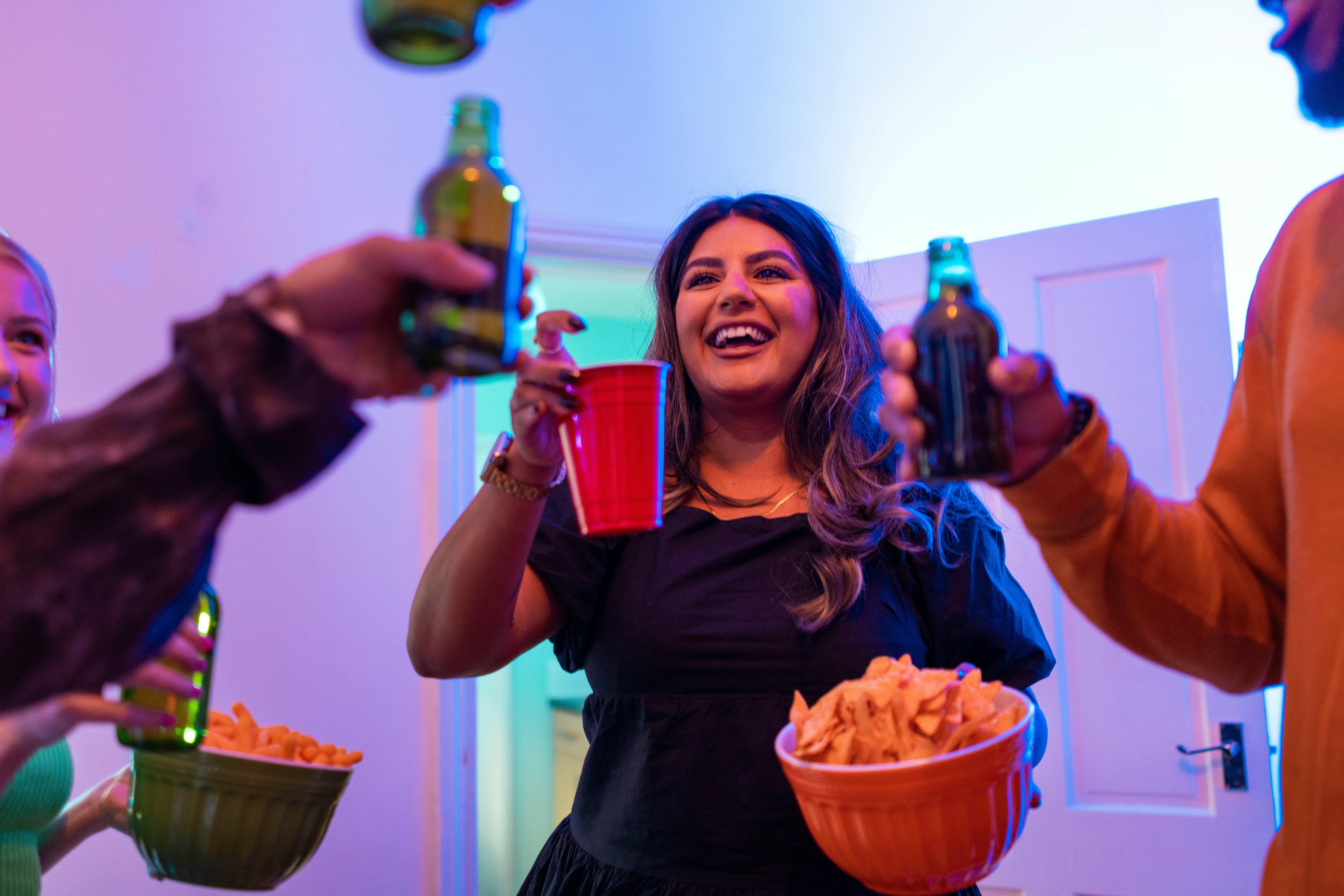 Play one of these fun drinking games at your next birthday party.