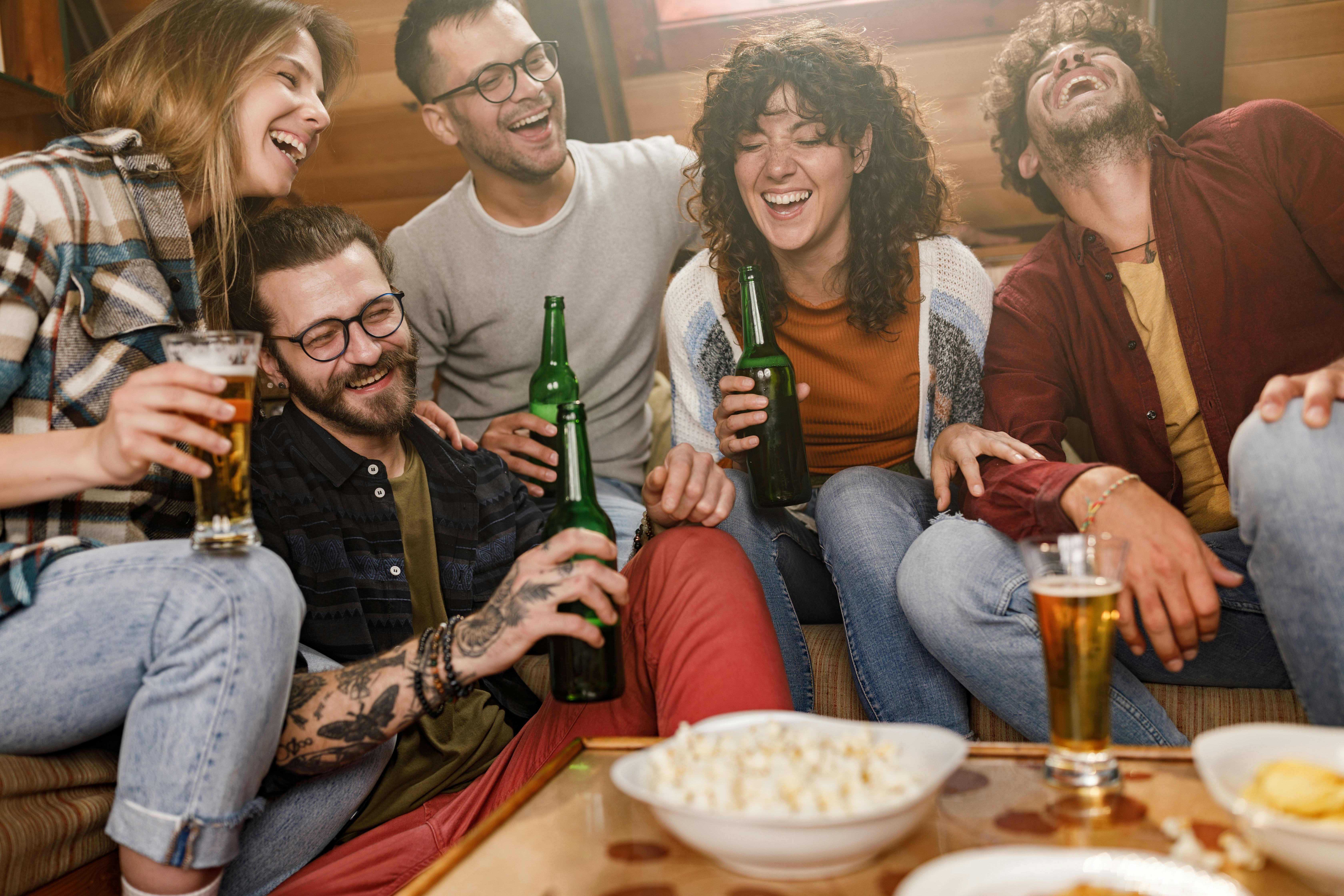 Play one of these 40 fun drinking games at your next birthday party.