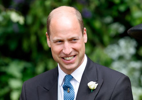 Prince William, the Prince of Wales, at a royal family event. 