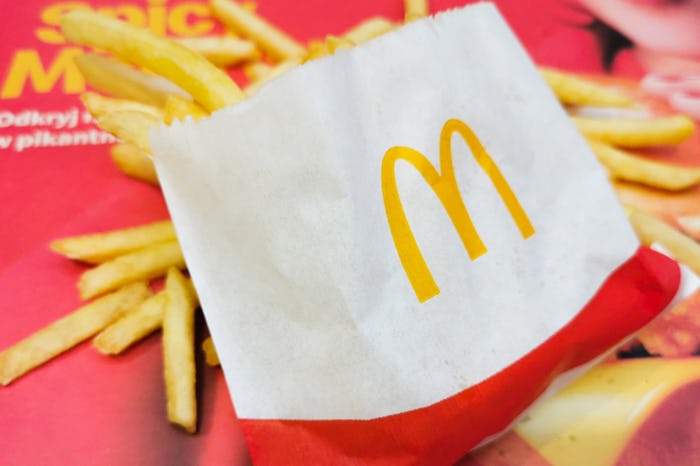 McDonald's French Fries in Krakow, Poland on February 28, 2024. (Photo by Beata Zawrzel/NurPhoto via...