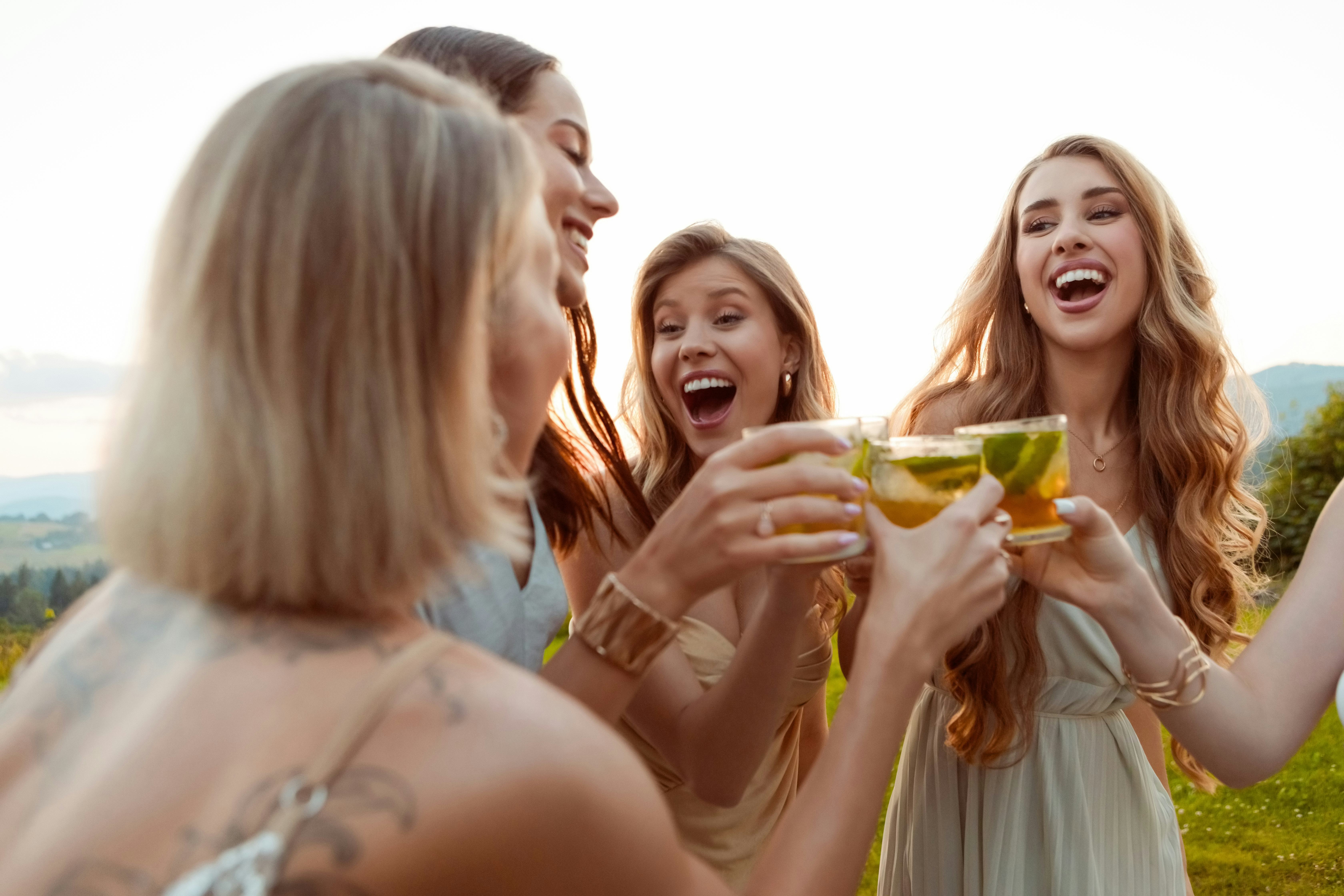 Here are 40 fun drinking games to play at your bachelorette party.