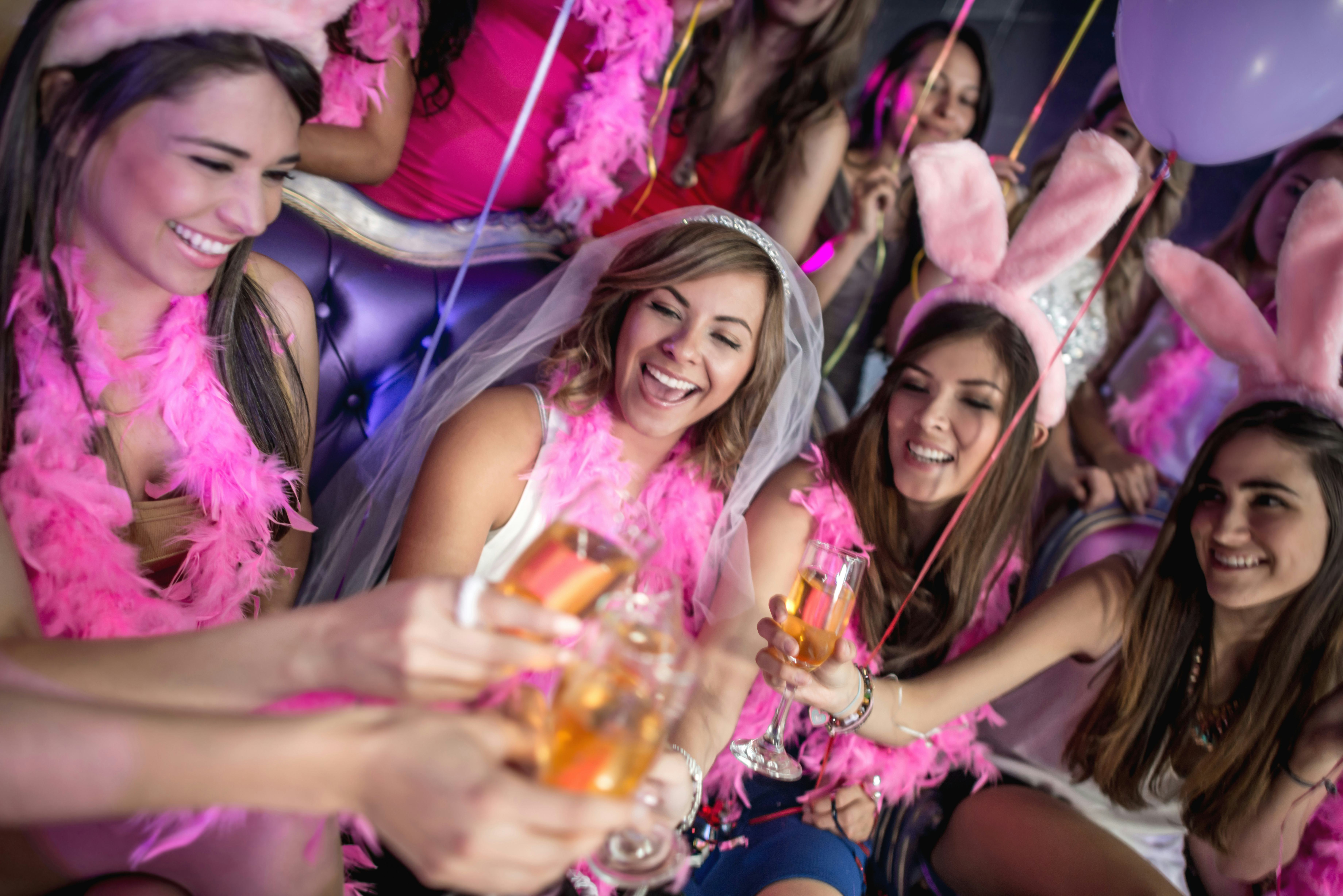 These 40 bachelorette party drinking games include Musical Flip Cup, Medusas, and more.