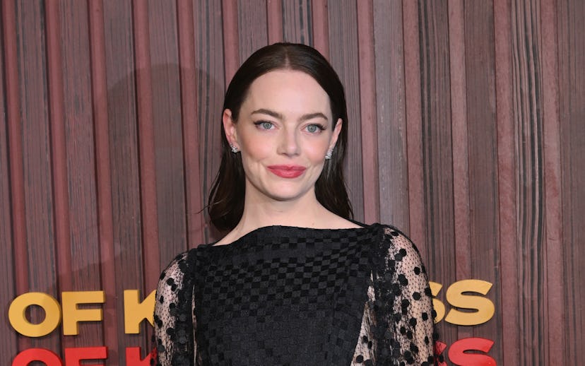 US actress Emma Stone attends Searchlight's New York premiere of "Kinds of Kindness" at MOMA in New ...