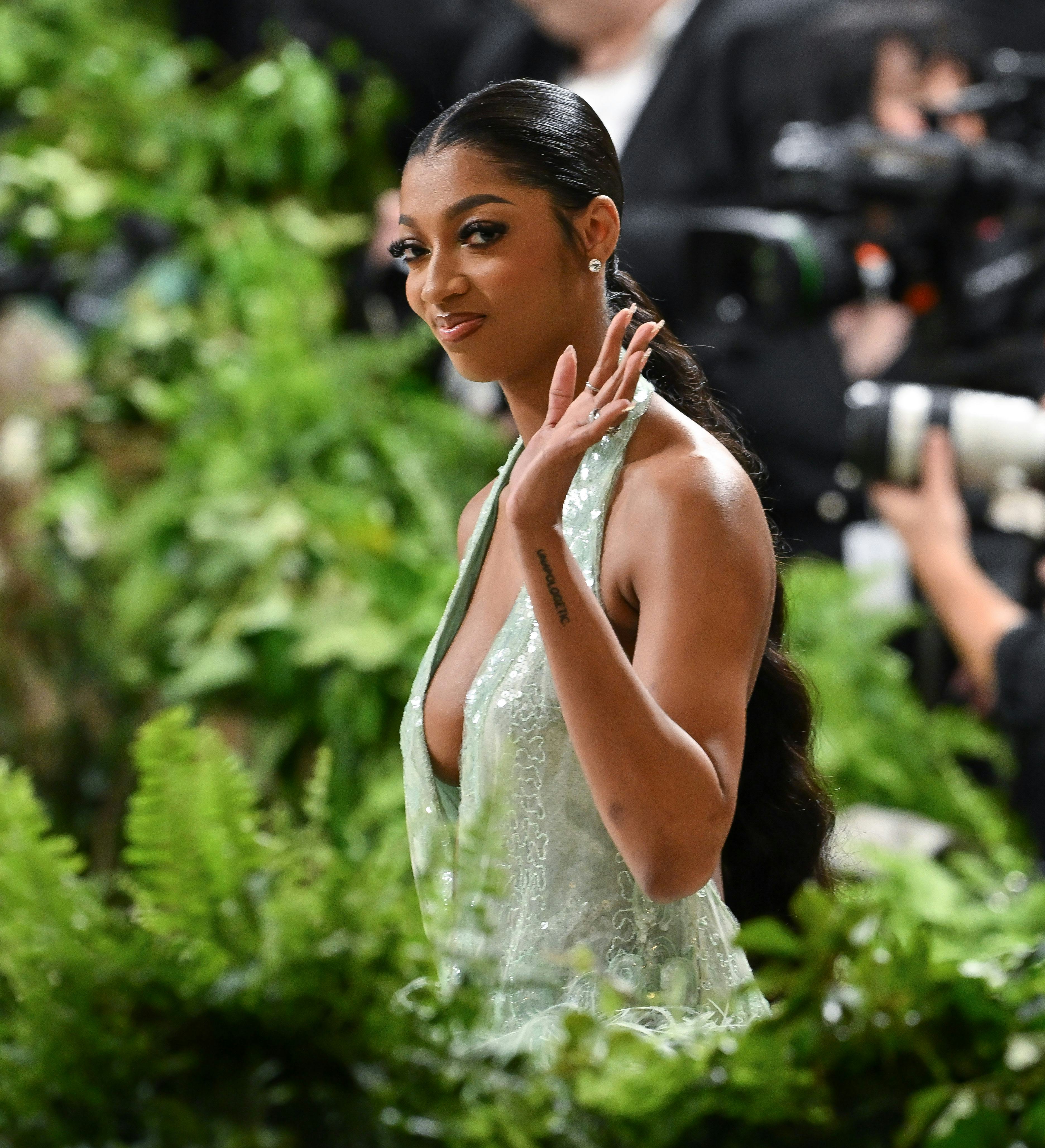 WNBA Player Angel Reese Paid Homage To Michael Jordan In Custom Sweater