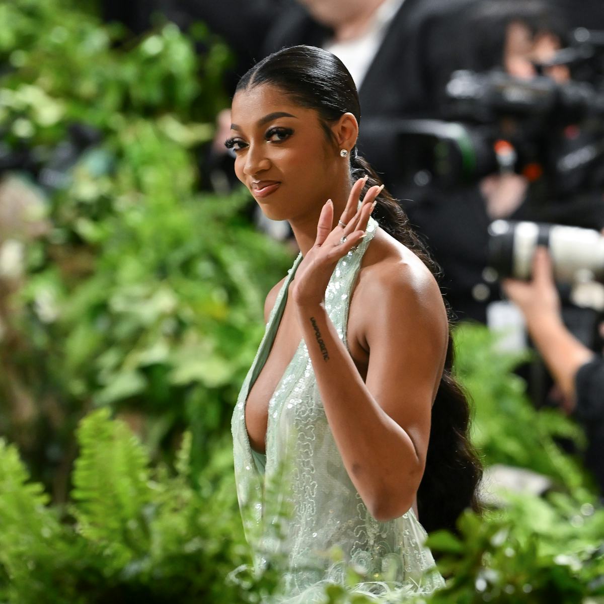 WNBA Player Angel Reese Paid Homage To Michael Jordan In Custom Sweater