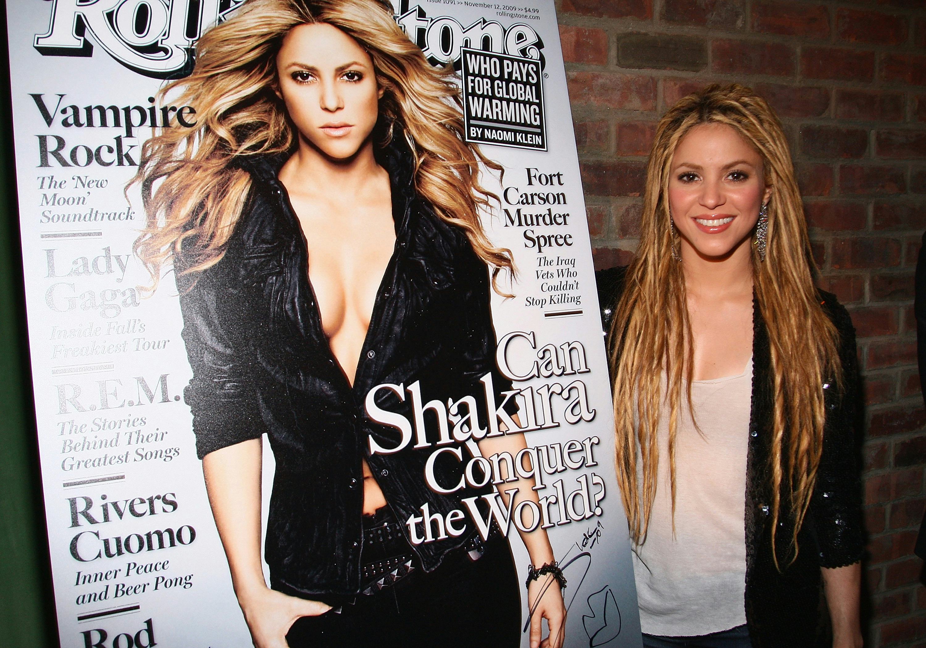 Shakira wore vintage bodysuits on the cover of &lsquo;Rolling Stone.'