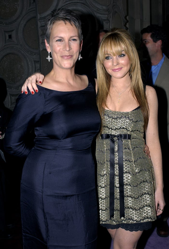 Lindsay Lohan and Jamie Lee Curtis are filming 'Freaky Friday 2.'
