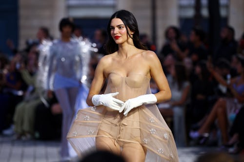 PARIS, FRANCE - JUNE 23: Kendall Jenner during Vogue World: Paris at Place Vendome on June 23, 2024 ...