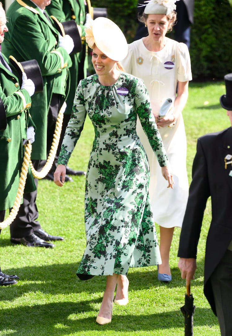 Princess Beatrice of York attends day four of Royal Ascot 2024 at Ascot Racecourse on June 21, 2024 ...