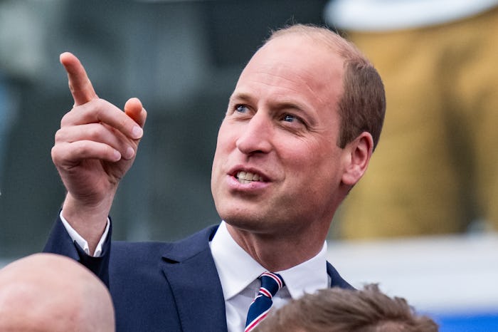 FRANKFURT AM MAIN, GERMANY - JUNE 20: Prince William, Prince of Wales during the UEFA EURO 2024 grou...