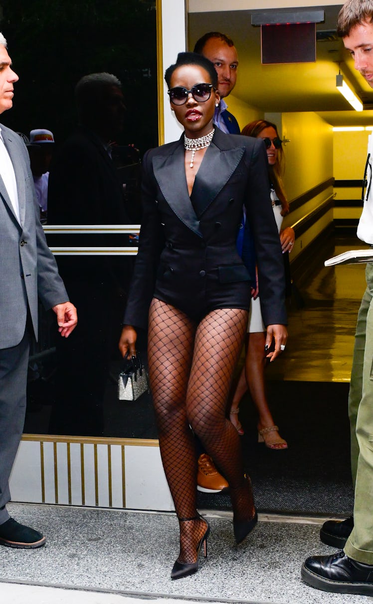 NEW YORK, NEW YORK - JUNE 24: Lupita Nyong'o is seen on June 24, 2024 in New York City. (Photo by Ra...