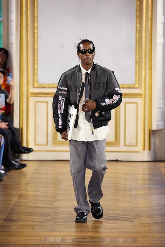 A$AP Rocky Paris Fashion Week Runway Ray-Ban Sunglasses 2024