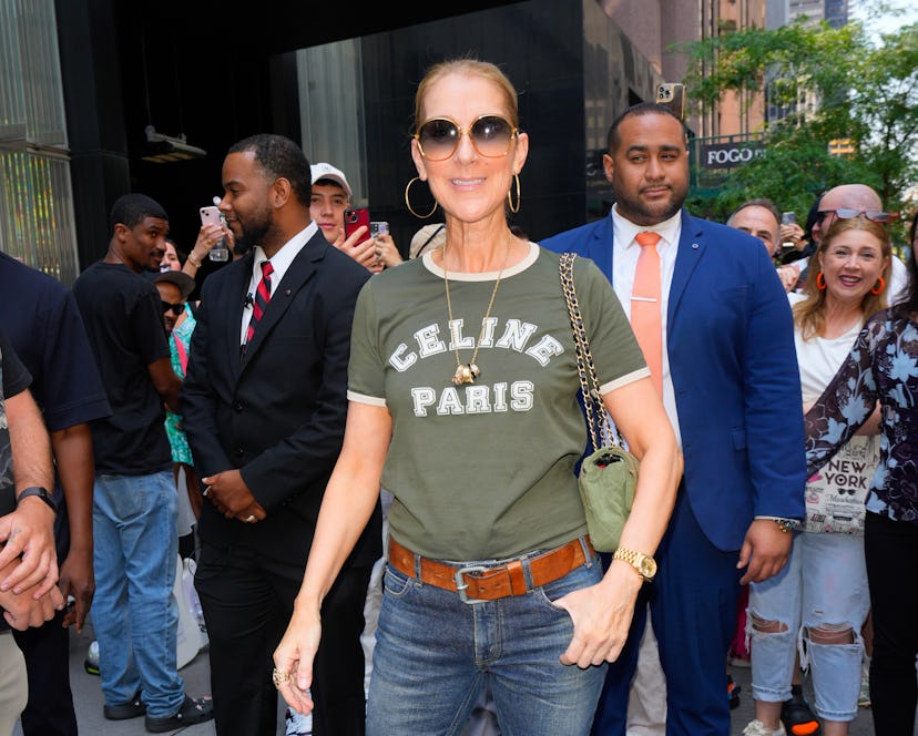 Celine Dion is seen on June 18, 2024 in New York City.