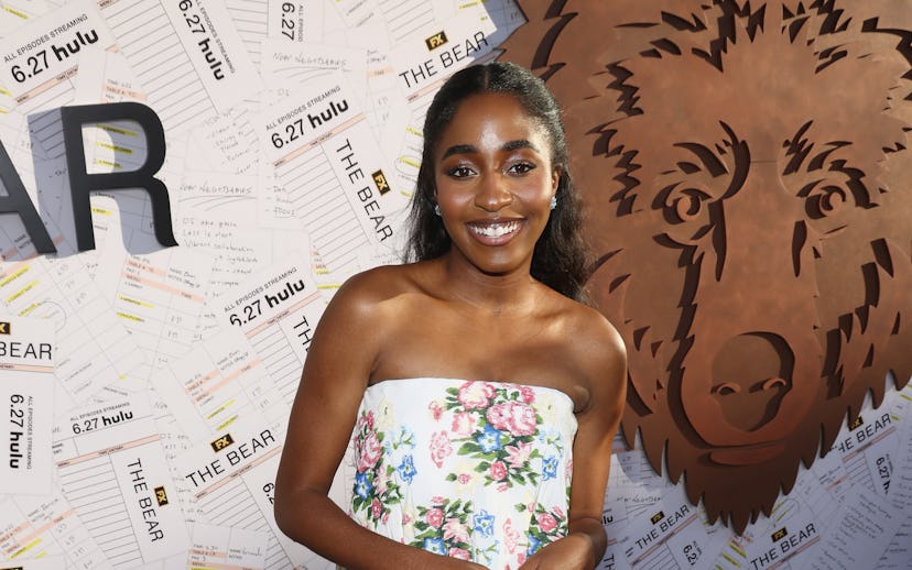 LOS ANGELES, CALIFORNIA - JUNE 25: Ayo Edebiri attends the Premiere For FX's "The Bear" Season 3 at ...