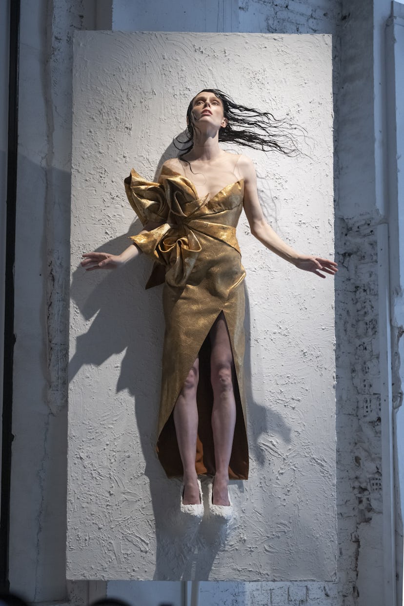 Coco Rocha during the Iris Van Herpen Haute Couture Fall/Winter 2024-2025 fashion show as part of Pa…