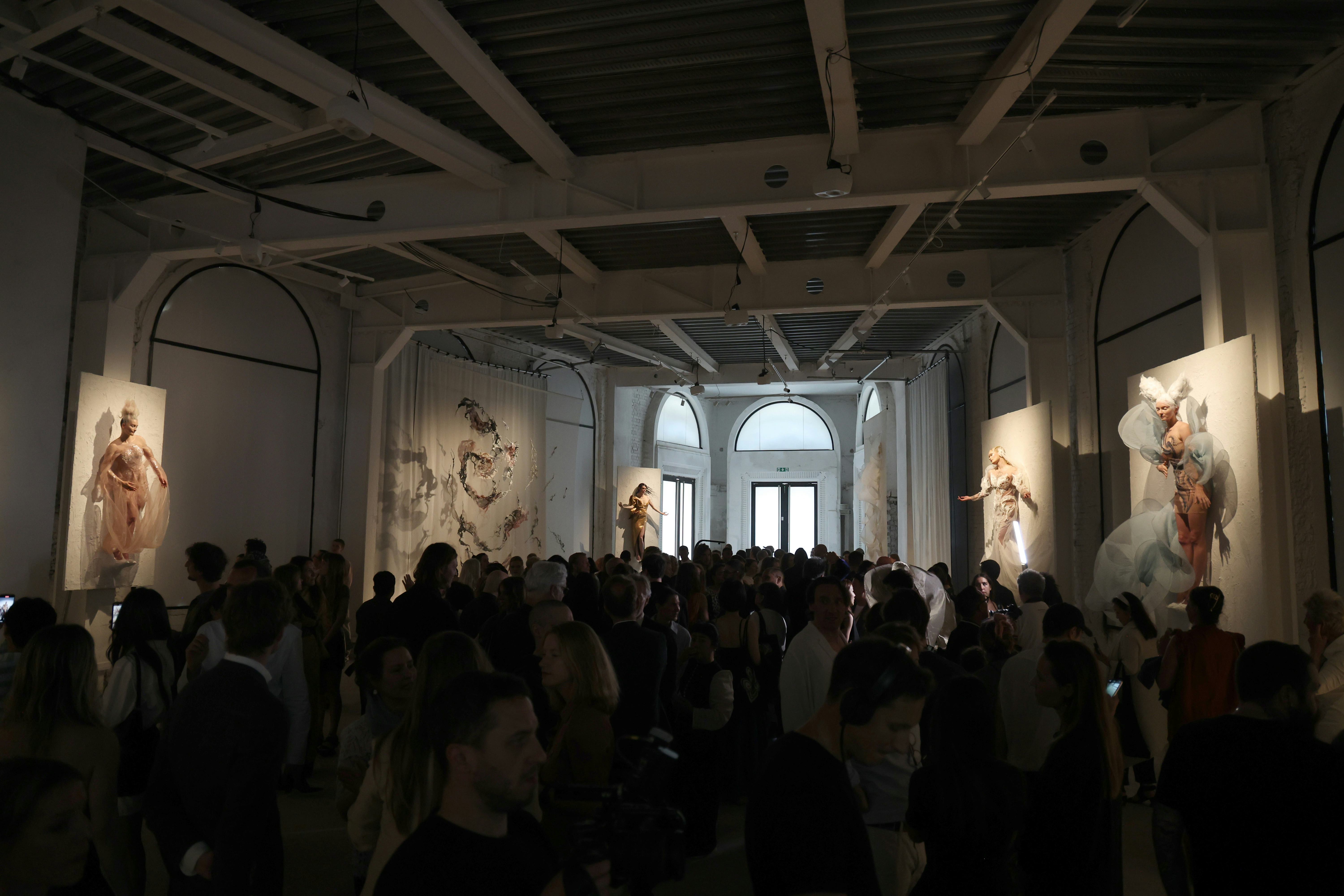 The Iris Van Herpen Haute Couture Fall/Winter 2024-2025 show as part of Paris Fashion Week on June 2&hellip;