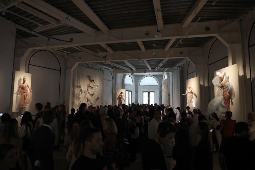 The Iris Van Herpen Haute Couture Fall/Winter 2024-2025 show as part of Paris Fashion Week on June 2…