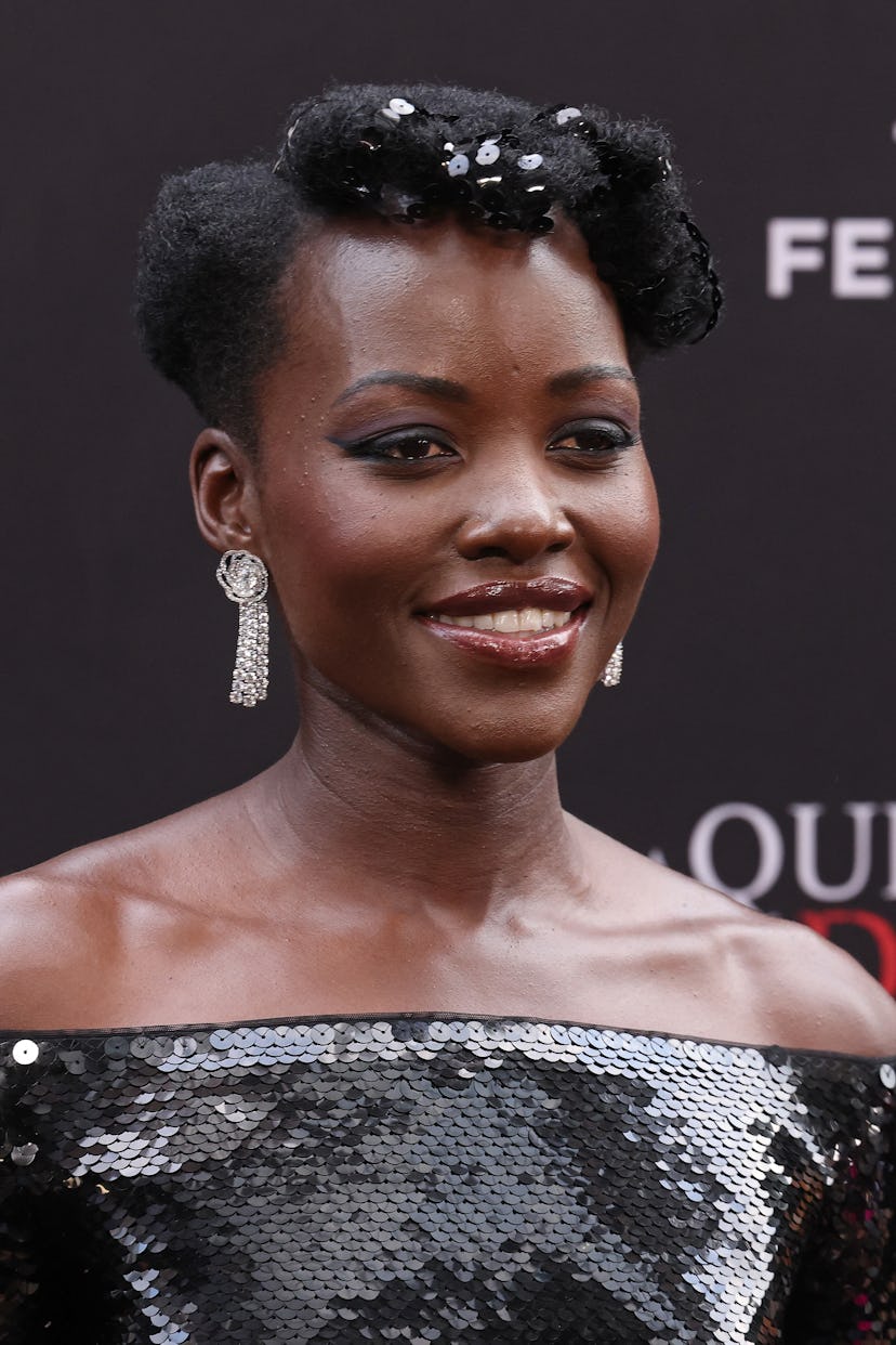 NEW YORK, NEW YORK - JUNE 26: Lupita Nyong'o attends the New York premiere of "A Quiet Place: Day On...