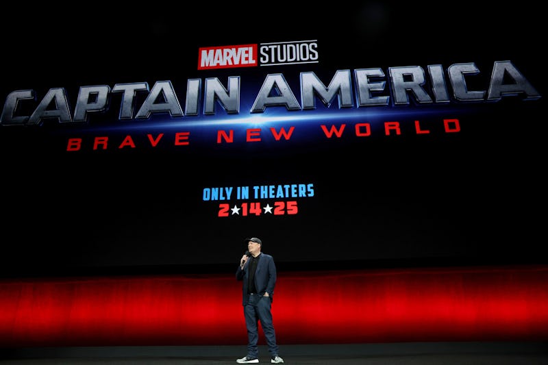 LAS VEGAS, NEVADA - APRIL 11: Kevin Feige, President, Marvel Studios speaks onstage during the Walt ...