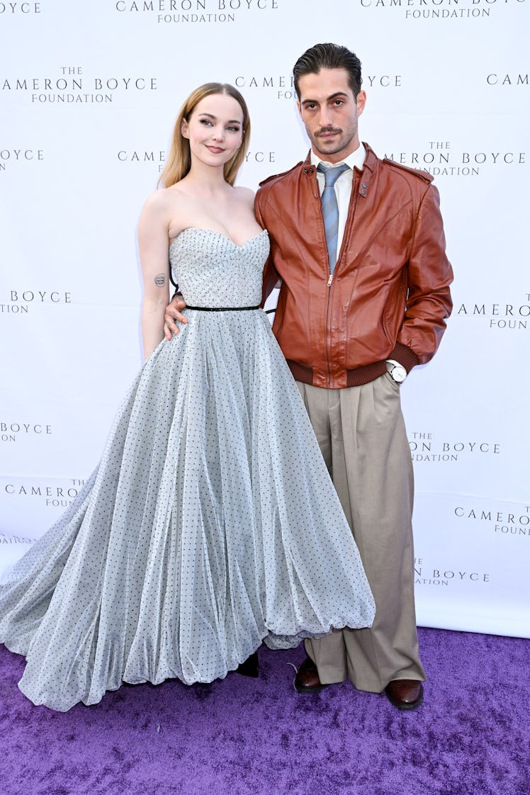 Dove Cameron and Damiano David at The Cameron Boyce Foundation's Cam For A Cause 3rd Annual Gala