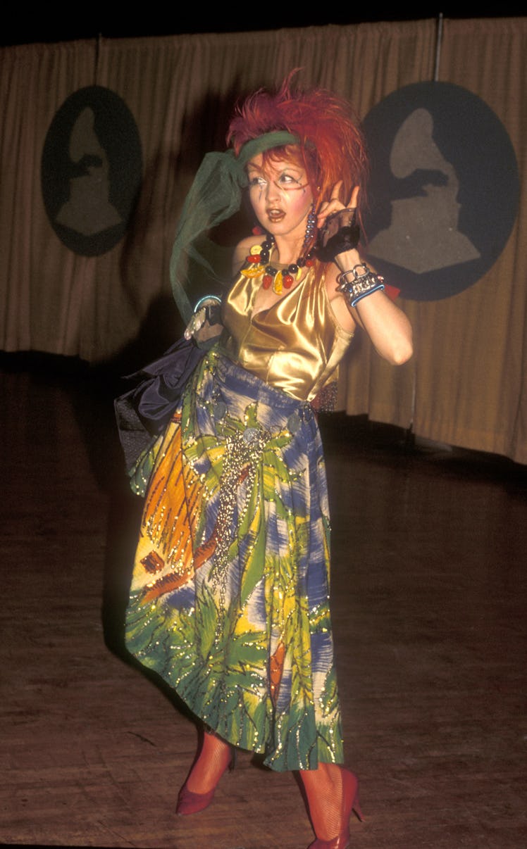 Cyndi Lauper at the Grammys