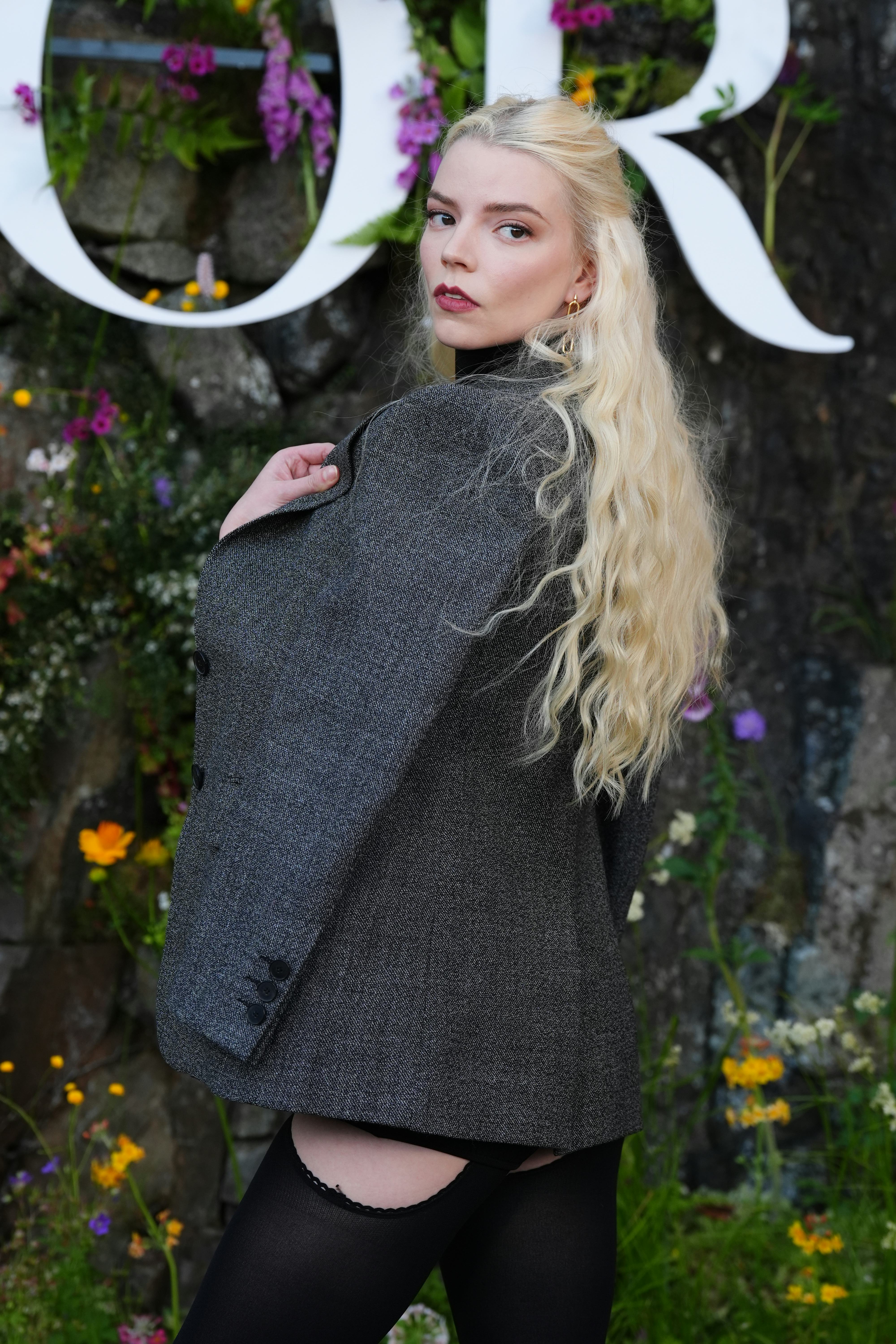 Anya Taylor-Joy attends the Dior Cruise 2025 show at Drummond Castle, Perthshire. Picture date: Mond&hellip;