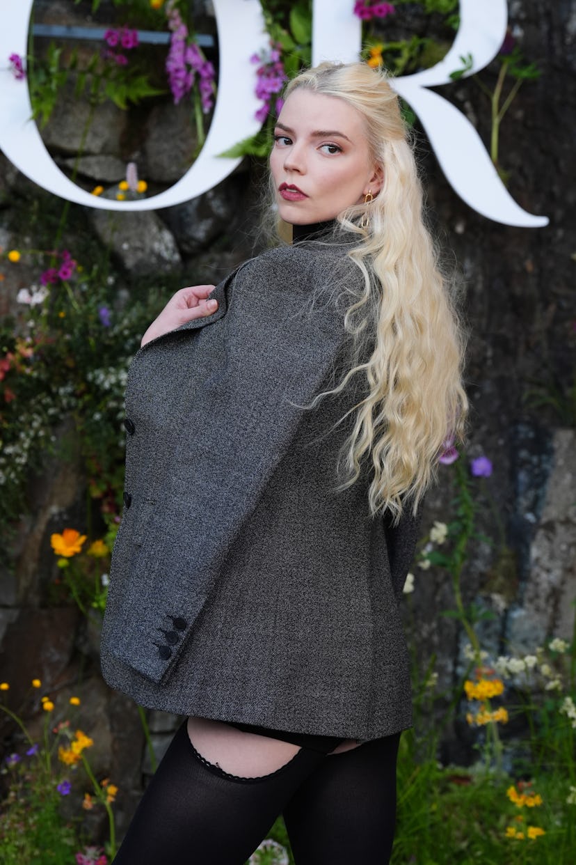 Anya Taylor-Joy attends the Dior Cruise 2025 show at Drummond Castle, Perthshire. Picture date: Mond...