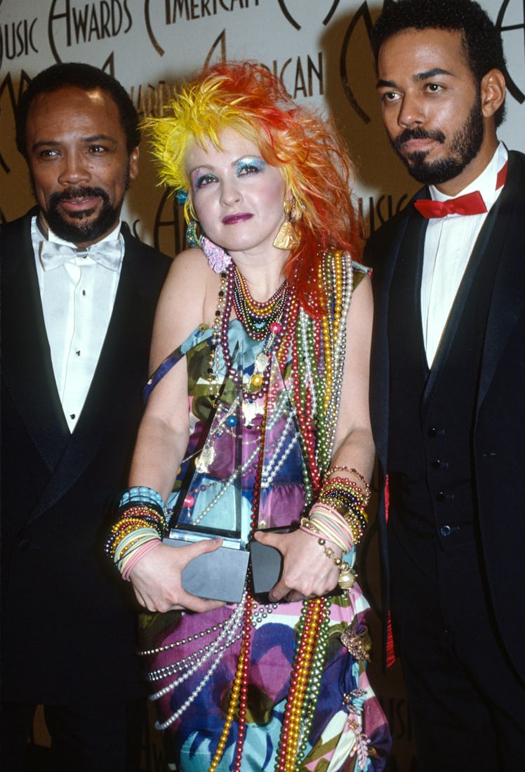 Cindy Lauper attends The 12th Annual American Music Awards