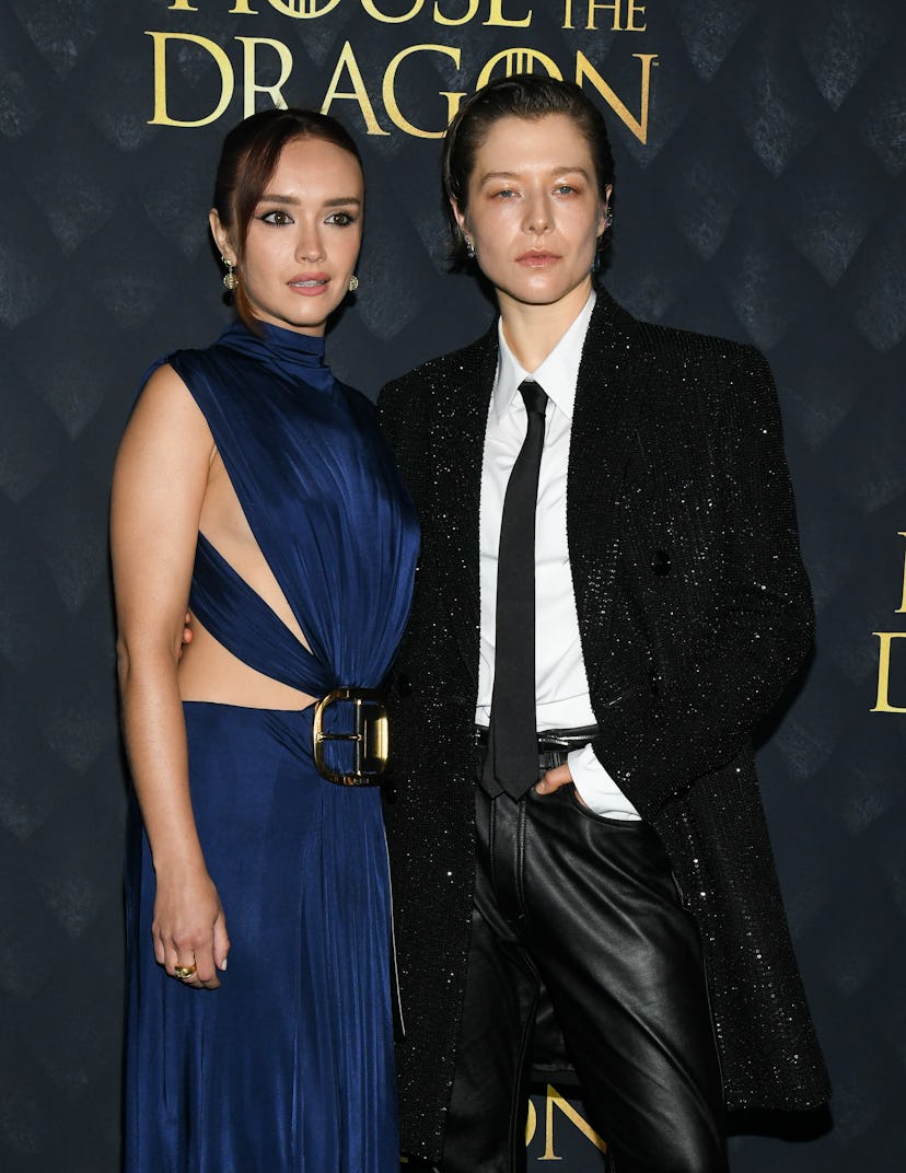 Olivia Cooke and Emma D'Arcy