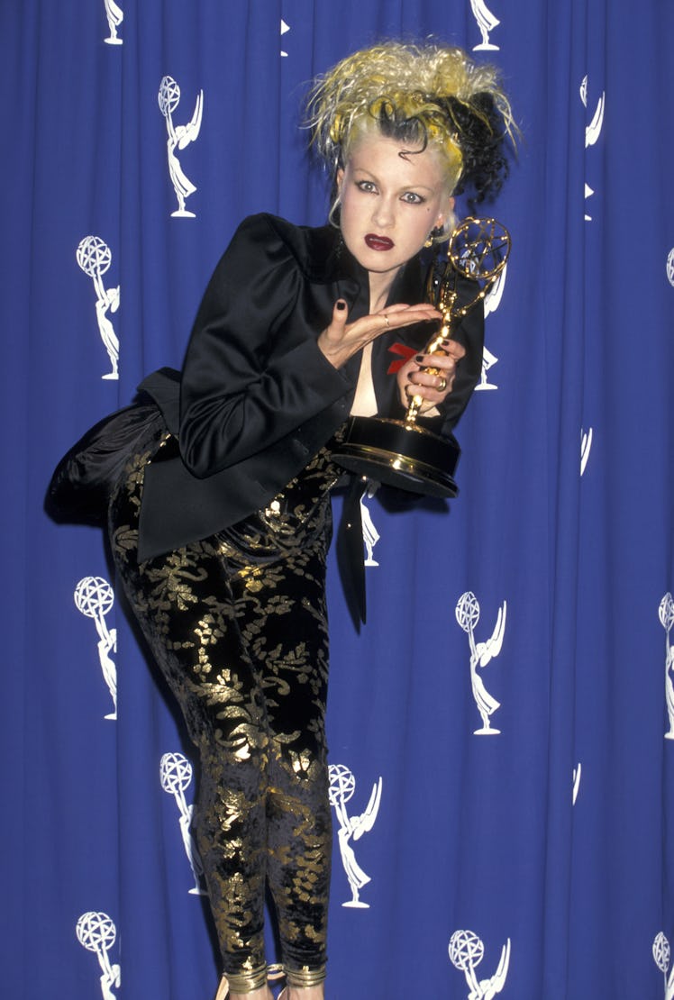 Cyndi Lauper during 47th Annual Primetime Emmy Award