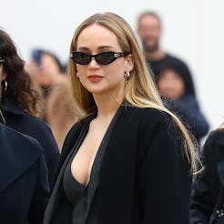 PARIS, FRANCE - FEBRUARY 27: Actress Jennifer Lawrence attends the Christian Dior Womenswear Fall/Wi...