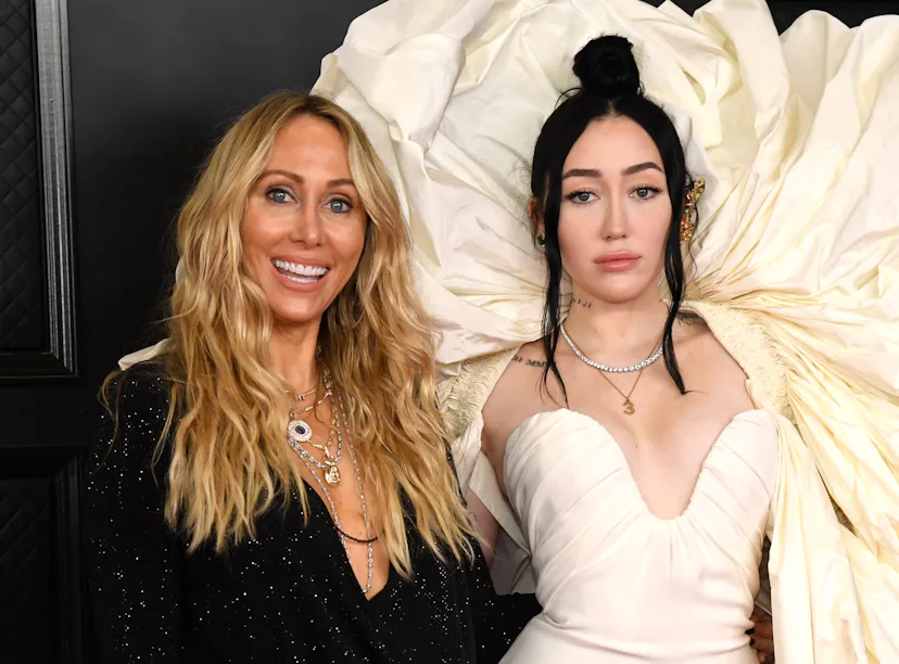 Tish Cyrus and Noah Cyrus