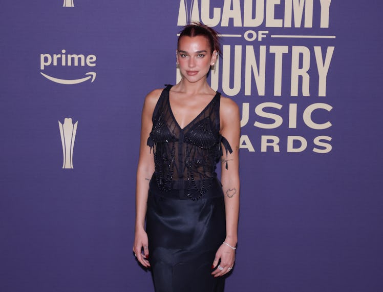 Dua Lipa at the 59th Academy of Country Music Awards from Ford Center at The Star on May 16, 2024 in...