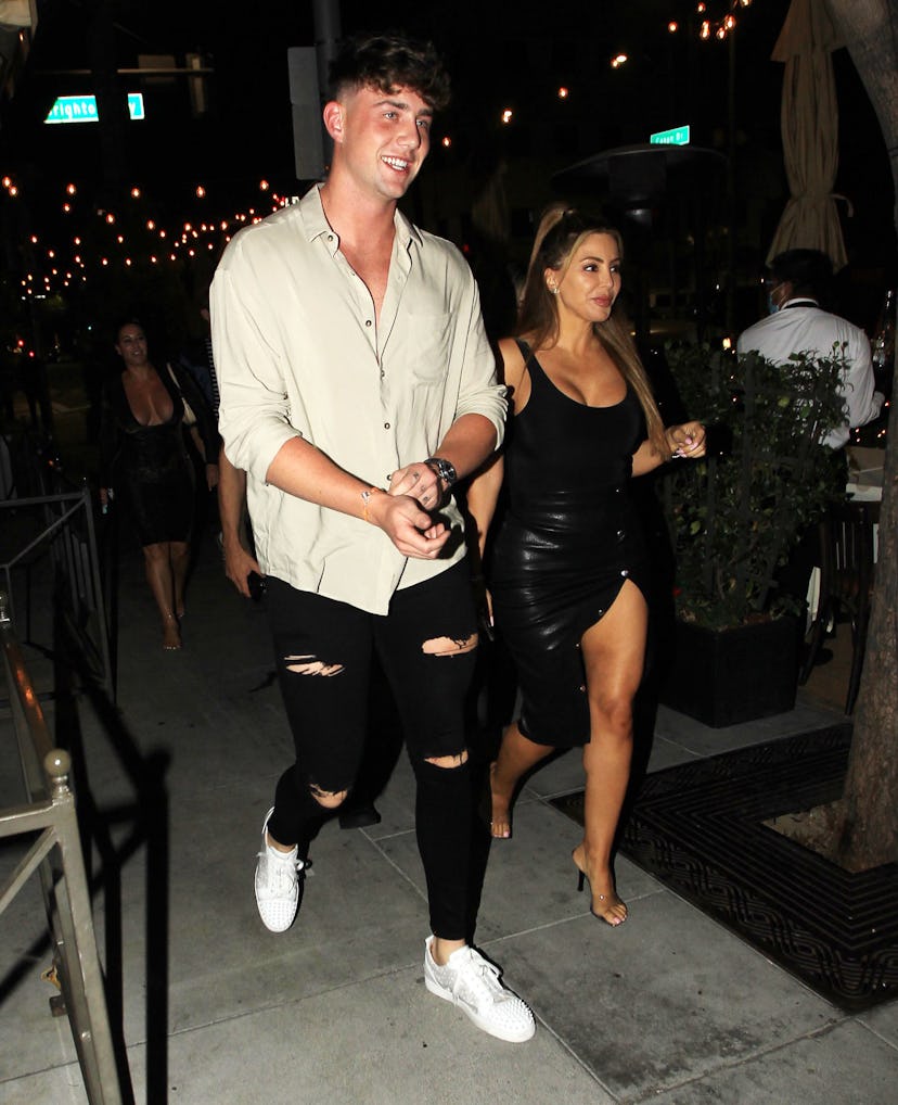 Harry Jowsey and Larsa Pippen in 2020. Photo via Getty Images